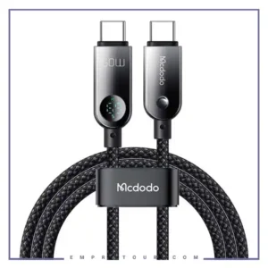 کابل دو سر تایپ سی با نمایشگر شارژ Mcdodo CA-4780 USB-C to USB-C 60W data cable