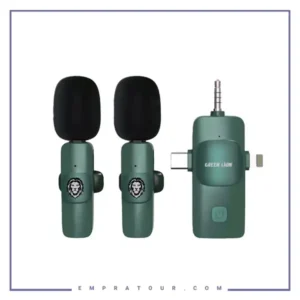 میکروفون بی سیم یقه ای سه سر گرین لاین Green Lion 3in1 Microphone GN3IN1WMGN