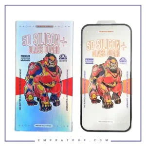 گلس آیفون 16 پرو مکس موکوسون Mocoson 5D Silicon Plus iphone 16 PRO MAX