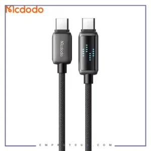 کابل شارژ دو سر تایپ سی 100 وات 1.2 متر مک دودو Mcdodo Type-C To Type-C Charging Speed Visible Cable CA-4250