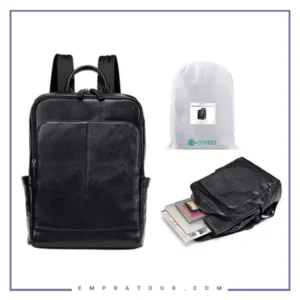 کوله پشتی چرم اصل ضدآب کوتتسی Coteetci Luxury backpack 14032