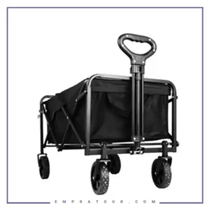 چرخ دستی 100 کیلویی گرین لاین Green Lion Folding Wagon Cart GNWGN100BK