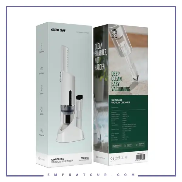 جارو شارژی گرین لاین Cordless Vacuum Cleaner GNCVACMCWH