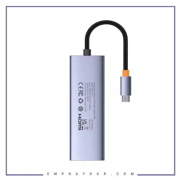 هاب هفت پورت تایپ سی بیسوس BS-OH117