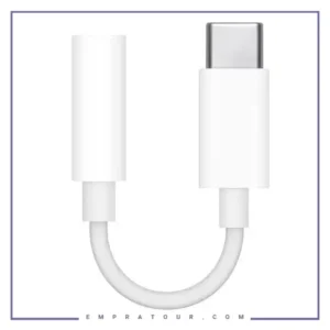 تبدیل اصلی تایپ سی به جک 3.5 میلیمتری اپل Apple Type-C To 3.5mm Headphone Jack Adapter A2155
