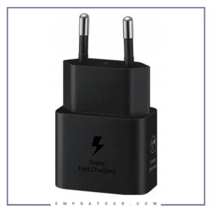 آداپتور 25 وات اصلی دو پین روکارتونی سامسونگ Samsung 25W Super Fast Charger EP-T2510
