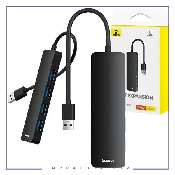 هاب 4 پورت یو اس بی بیسوس UltraJoy 4 port B0005280B211-02