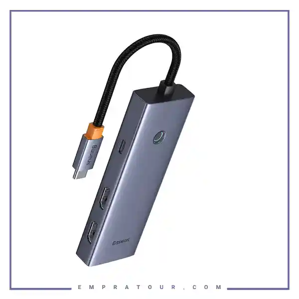 هاب هفت پورت تایپ سی بیسوس BS-OH117