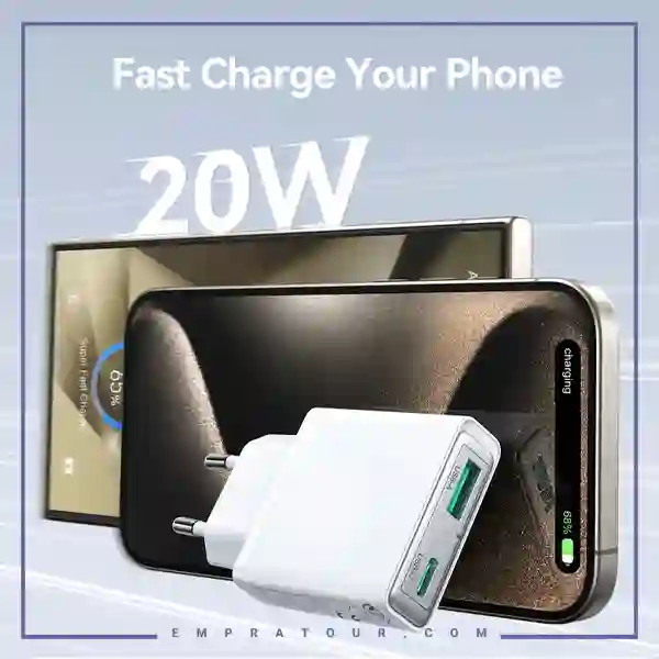آداپتور شارژ جویروم jr-tcf14