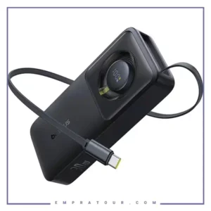 پاوربانک 30 وات 10000 با کابل همراه تایپ سی بیسوس Baseus Nomos Power Bank PPSS1030