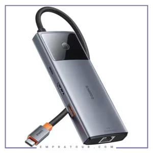 هاب تایپ سی 6 پورت بیسوس Baseus Metal Gleam Series II Hub BS-OH099