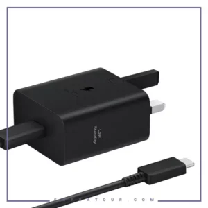 آداپتور سوپر فست شارژر سامسونگ اورجینال ۴۵ وات همراه کابل1.8 متر Samsung Super Fast Charger 45W EP-T4511XBEGAE