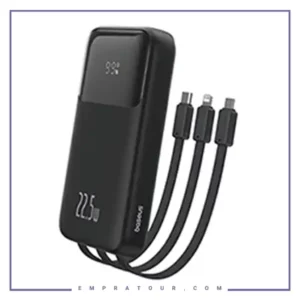 پاوربانک 22.5 وات 20000 با کابل همراه بیسوس Baseus Comet Power Bank PPMD2-20