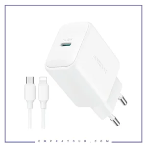 آداپتور شارژ 20 وات با کابل جویرم JOYROOM JR-TCF20 PD20W Charger
