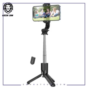 مونوپاد و سه پایه شاتر دار گرین لاین Green Lion Broadcast & Selfie Stick GNBSSTKBK