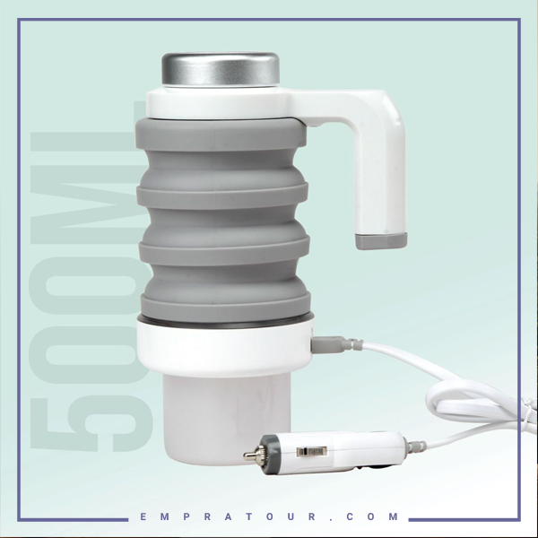 کتری برقی تاشو خودرو گرین لاین Car Folding Electric Kettle