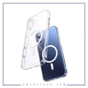 قاب محافظ  آیفون 16 شفاف مگ سيف مک دودو Mcdodo Iphone 16 Protective Case With Magnetic Structure PC-492