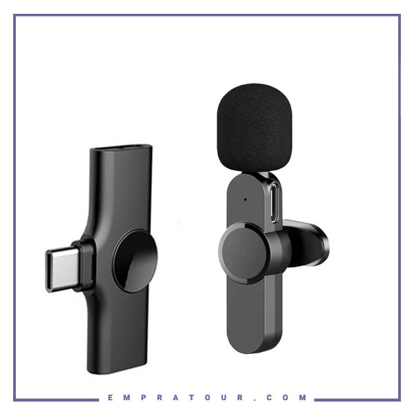 میکروفون یقه ای وایرلس تایپ سی کوتتسی 74004