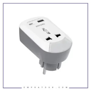 مبدل برق و شارژر پرودو Porodo Universal AC Socket EU Plug Adapter​ PD-MSACEU