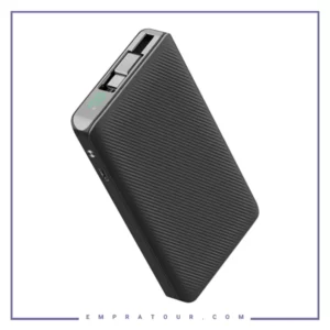 پاوربانک 22 وات 10000 با کابل تایپ سی جمع شونده پاورولوژی Powerology Power Bank PPBCHA71