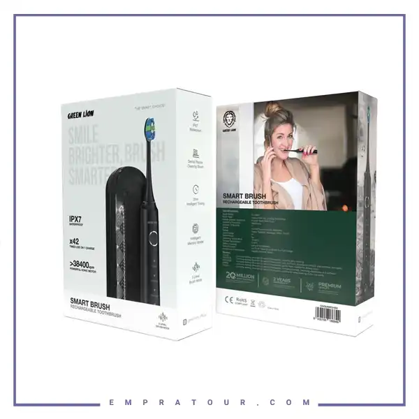 مسواک برقی گرین لاین GNSMBRSHBK
