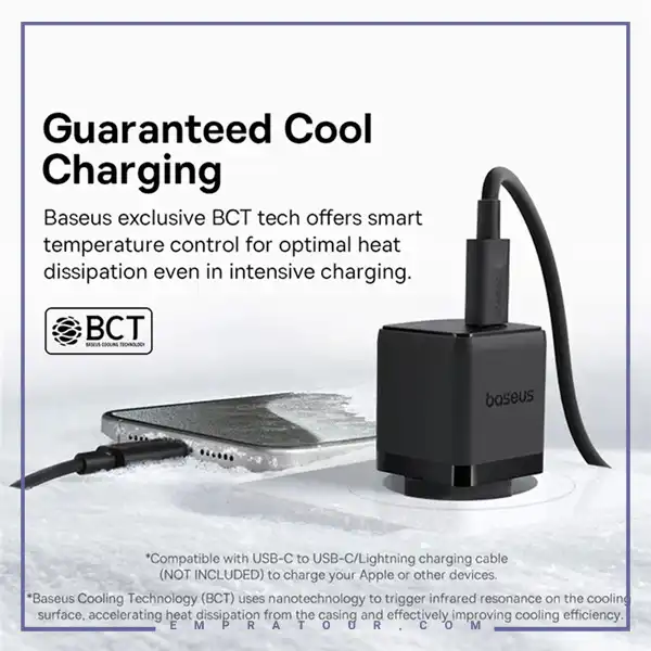 آداپتور شارژ 30 وات بیسوس CCZC30CE