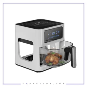 هواپز شیشه ای پرودو Porodo LifeStyle 5L Glass Pot Air Fryer PD-LFGPAF5L