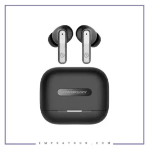 هندزفری بلوتوث پاورولوژی Powerology Hybrid ANC+ECN True Wireless buds PWLAU010