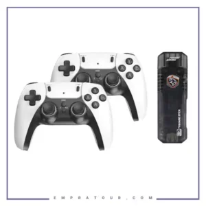 اندروید باکس گیمینگ به همراه دسته بازی پرودو Porodo Android Tv & Game Stick PDX540