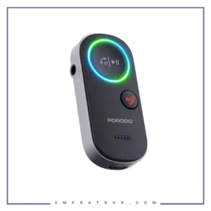گیرنده صوتی بلوتوثی خودرو پرودو Porodo Wired To Wireless BT Audio transmitter PD-BTRCV
