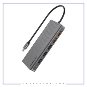 هاب تایپ سی 12 پورت پارولوژی Powerology 12 in1 USB-C Hub P121HBCGY