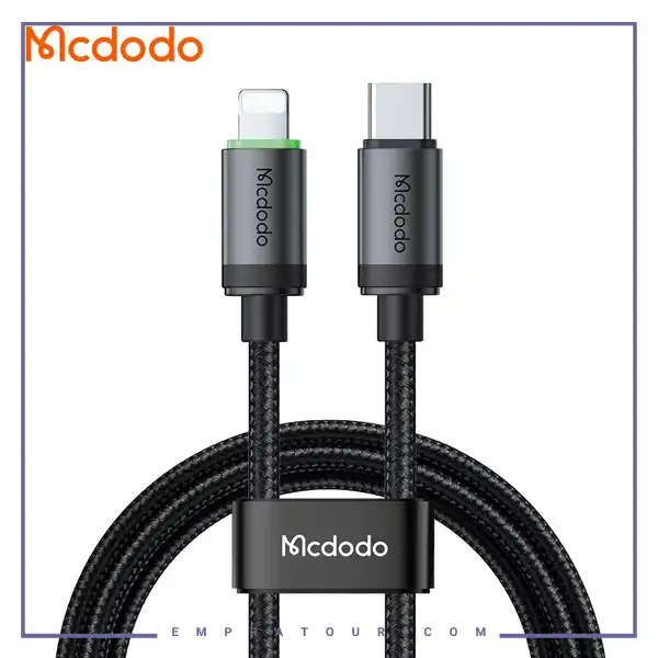 کابل شارژ  تایپ سی به لایتنینگ 36 وات مک دودو مدل MCDODO Type-c to Lightning CA-4820