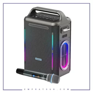 اسپیکر بلوتوث 300 وات پاورولوژی Powerology Karaoke Party Speaker PWLAU013