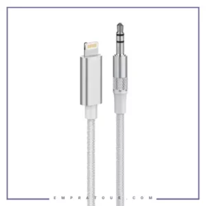 کابل تبدیل لایتنینگ به جک 3.5 میلیمتری 2 متر الدینیو Ldnio Lightning To 3.5MM Audio Cable LS-Y82I