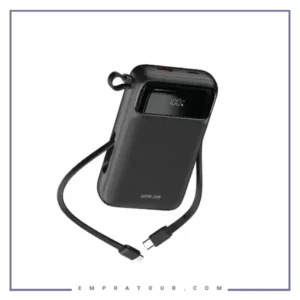 پاوربانک وایرلس 20000 به همراه کابل متصل گرین لاین Green Lion Luzern MagSafe Power Bank GNLEZ20KPBBK
