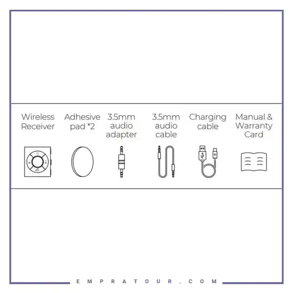 JoyroomWireless Transmitter/Receiver JR-CB2 pro