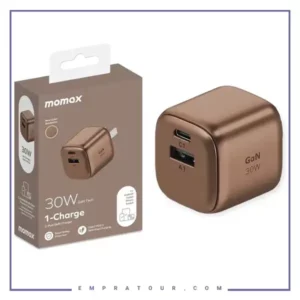 آداپتور شارژر دیواری 30 وات مومکس مدل Momax um71cn