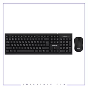 ست موس و کیبورد بیسیم گرین لاین Green Lion Wireless Keyboard And Mouse GNWS24GKEYMBK