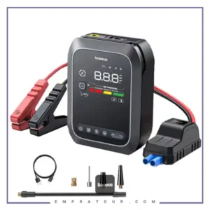 جامپ استارتر و پمپ باد 4 کاره بیسوس Baseus Primetrip Jump Starter 1200A BS-CH014