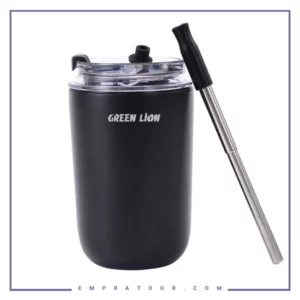 ماگ مسافرتی 280 میلی لیتری گرین لاین Green Lion Vacuum Travel Mug Lite GNVATMUG280BK