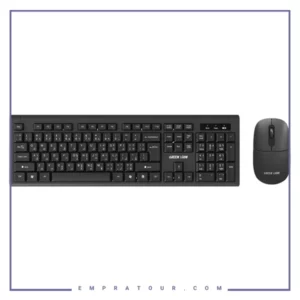 ست موس و کیبورد بی سیم گرین لاین Green Lion Wireless Keyboard And Mouse GNGKM200WKBK
