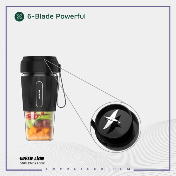 مخلوط کن و شیکر گرین لاین GNBLENDX40WH