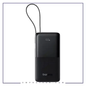 پاوربانک 20وات 20000 با کابل بیسوس Baseus Power Bank Bipow 2 With Cable PPBD2-2W20