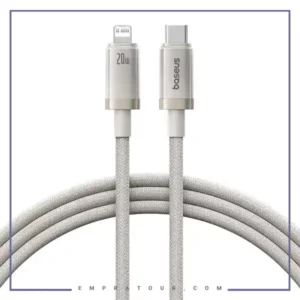 کابل شارژ تایپ سی به لایتنینگ 1 متر بیسوس Baseus Titanium Alloy Type-C To Lightning Cable CB000135