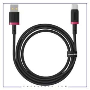 کابل تایپ سی 60 وات 1 متر بیسوس Baseus Dura Type-C Charging Cable CB000120