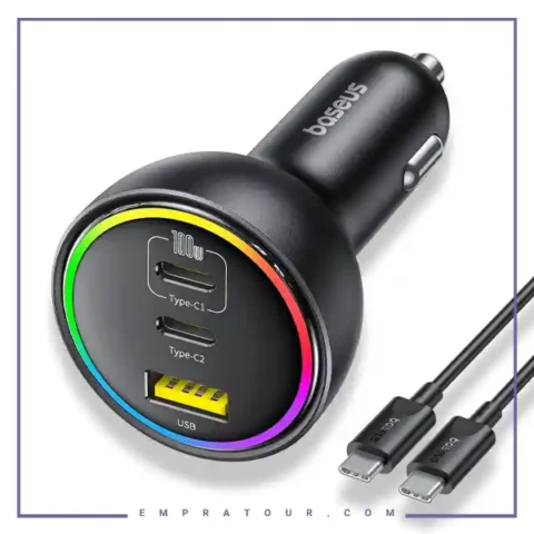 Baseus Multi-Port Fast Charge Car Charger BSCC-ZX-CCL