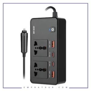 اینورتر 200 وات گرین لاین Green Lion 200W Car Inverter GNGC200CINBK
