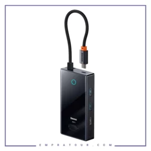هاب تایپ سی 8 پورت بیسوس Baseus Focus 8 Port Hub Adapter WKYY030313