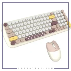 ست موس و کیبورد فانتزی دوحالته کوتسی Coteci 84023