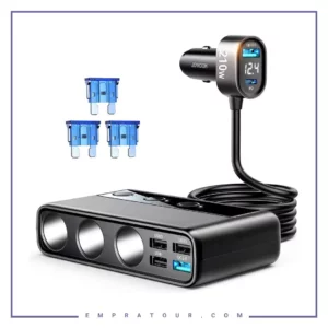 شارژر فندکی9 در 1 جویروم Joyroom 210W JR-CL06